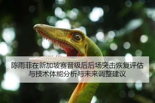 陈雨菲在新加坡赛晋级后后场突击恢复评估与技术体能分析与未来调整建议